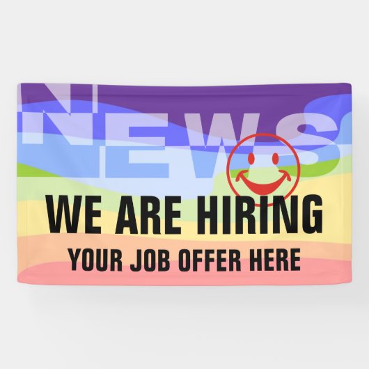 Modernes NEWS Banner + Ihr Backgr. Ideen (Horizontal)