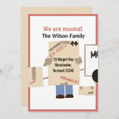 Modernes Niedlich bewegen wir uns Ankündigung (Vorne/Hinten)