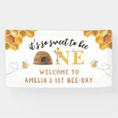 Modernes Niedlich Es ist so süß, zum ersten Geburt Banner (Horizontal)