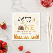 Modernes Niedlich Es ist so süß, zum ersten Geburt Serviette (Beispiel)