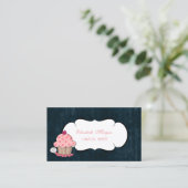 Modernes Niedliches Adventsgebäck Visitenkarte (Stehend Vorderseite)