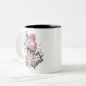 Modernes Niedliches Äußeres ist kalt wie meine Her Zweifarbige Tasse (Vorderseite Links)