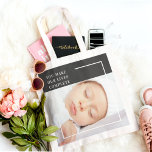 Modernes Niedliches Baby-Foto | Schönheitsangebot Tragetasche<br><div class="desc">Modernes Niedliches Baby-Foto | Schönheitsangebot</div>