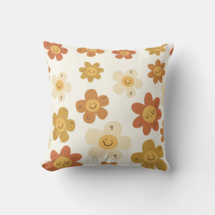 Modernes Niedliches Blumenmuster Kissen