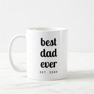 Modernes Niedliches Einfaches Template Best Vater- Kaffeetasse