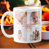Modernes Niedliches Foto Wir Liebe Sie Mama Mütter Kaffeetasse