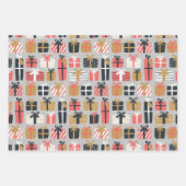 Modernes Niedliches Geschenk Geschenkpapier Set (Vorderseite)