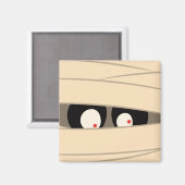 Modernes Niedliches Mummy Monster Halloween Magnet (Vorderseite/Rückseite)
