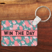 Modernes Niedliches Muster Schlüsselanhänger (Vorderseite)