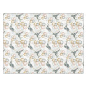 Modernes Niedliches Pastel Whimsical Whale Ballon  Tischdecke (Vorderseite (Horizontal))