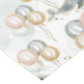 Modernes Niedliches Pastel Whimsical Whale Ballon Tischdecke (Schrägansicht)