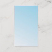 MODERNES NIEDLICHES RAINBOW-LOGO farbenfroher, hel Visitenkarte (Rückseite)