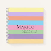 Modernes, niedliches, schlichtes Design Notizblock (Vorderseite)