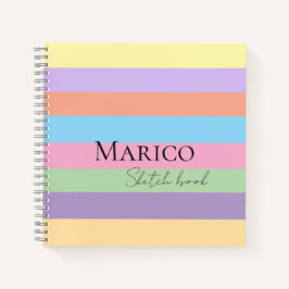 Modernes, niedliches, schlichtes Design Notizblock