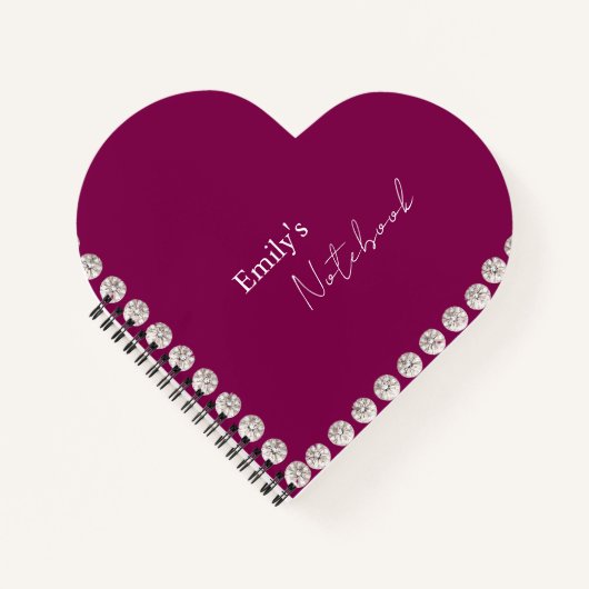 Modernes, niedliches, schlichtes Design Notizblock (Vorderseite)