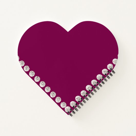 Modernes, niedliches, schlichtes Design Notizblock (Rückseite)