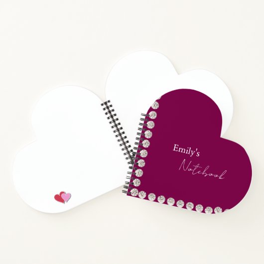 Modernes, niedliches, schlichtes Design Notizblock (Innenseite)