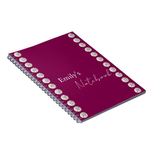 Modernes, niedliches, schlichtes Design Notizblock (Rechte Seite)