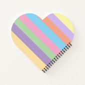 Modernes, niedliches, schlichtes Design Notizblock (Rückseite)