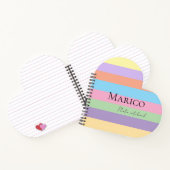 Modernes, niedliches, schlichtes Design Notizblock (Innenseite)