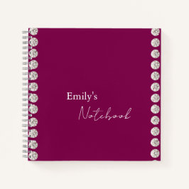 Modernes, niedliches, schlichtes Design Notizblock