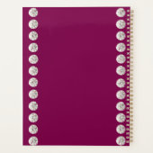 Modernes, niedliches, schlichtes Design Planer (Rückseite)