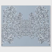 Modernes, Niedliches, stilvolles, geometrisches Sc Geschenkpapier (Flach)