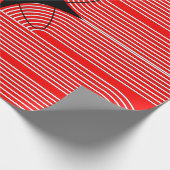 Modernes, Niedliches, stilvolles, geometrisches Sc Geschenkpapier (Ecke)