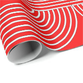 Modernes, Niedliches, stilvolles, geometrisches Sc Geschenkpapier (Rolleneckpunkt)