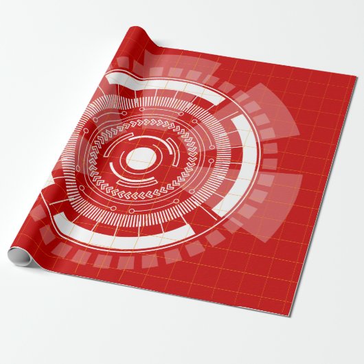 Modernes, Niedliches, stilvolles, geometrisches Sc Geschenkpapier (Ungerollt)