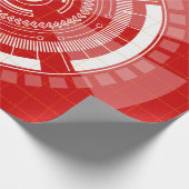 Modernes, Niedliches, stilvolles, geometrisches Sc Geschenkpapier (Ecke)