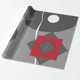 Modernes, Niedliches, stilvolles, geometrisches Sc Geschenkpapier