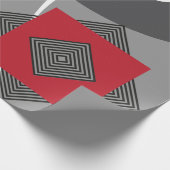 Modernes, Niedliches, stilvolles, geometrisches Sc Geschenkpapier (Ecke)