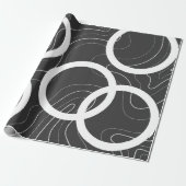 Modernes, Niedliches, stilvolles,geometrisches,Sch Geschenkpapier (Ungerollt)