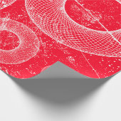 Modernes, Niedliches, stilvolles,geometrisches,Sch Geschenkpapier (Ecke)