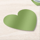 Modernes niedliches Tiefengrün-Wellenmuster Untersetzer (angewinkelt)