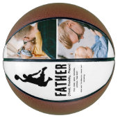 Modernes Niedliches VATER Definition 2 Foto Basketball (Vorderseite)