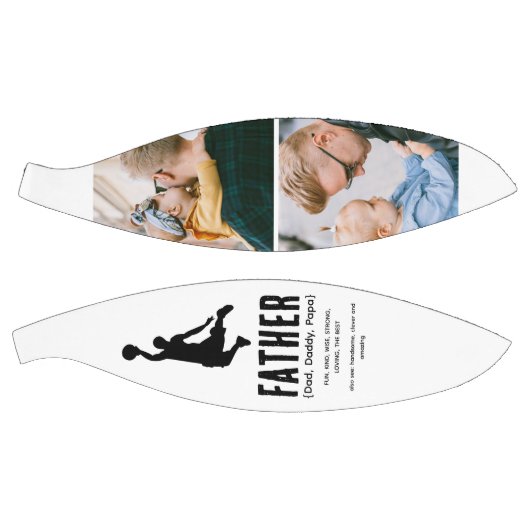 Modernes Niedliches VATER Definition 2 Foto Basketball (Panele)