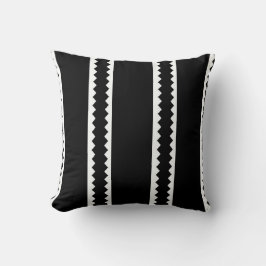 Modernes Noir Kissen