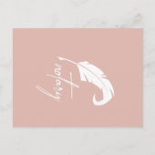 Modernes notary Foto Review & Danke Foto Postkarte (Rückseite)