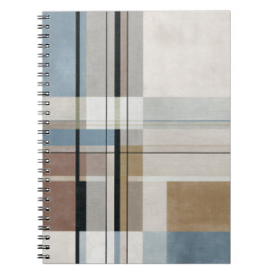 Modernes Notebook mit moderner, robuster Blauer Gi Notizblock
