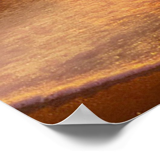 Modernes Ocean Sunset Poster (Ecke)