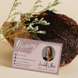 Modernes öffentliches Foto Visitenkarte