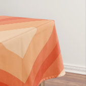 Modernes Ogee Orange und Beige aus dem Mittelalter Tischdecke (Beispiel)
