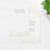 Modernes Ohrring-Display für Goldschmuck-Glitzer (Schreibtisch)