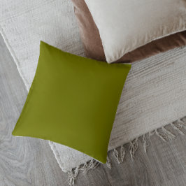 Modernes Olive-Green-Throw-Kissen aus dem Mittelal Kissen