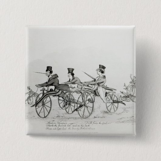 Modernes Olympics', c.1820 Button (Vorderseite)