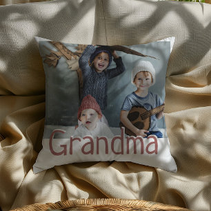 Modernes Oma Foto & Angebot Benutzerdefinierte F Kissen