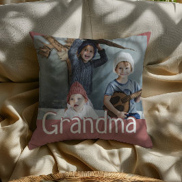 Modernes Oma-Foto und Niedliches Geschenkkissen Kissen