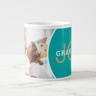 Modernes Oma's Joy-Foto Jumbo-Tasse